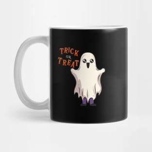 Trick or treat Funny cute Scary ghost Halloween cute scary little ghost Mug